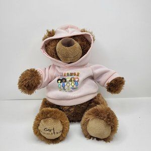 Girl Scout Little Brownie Bear Pink Sweatshirt‎ Plush Mary Meyer 13" Toy